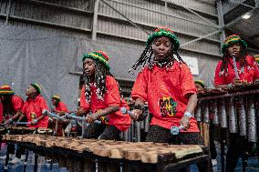 SOUTH AFRICA-GAUTENG-MARIMBA AND STEELPAN FESTIVAL