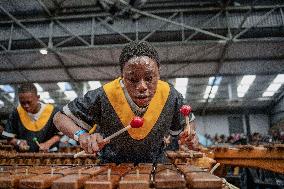 SOUTH AFRICA-GAUTENG-MARIMBA AND STEELPAN FESTIVAL