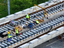 Nanjing-Ma 'Anshan Intercity Railway Construction