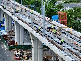 Nanjing-Ma 'Anshan Intercity Railway Construction