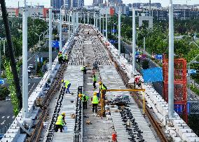 Nanjing-Ma 'Anshan Intercity Railway Construction