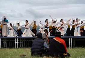 (SichuanMosaics)CHINA-SICHUAN-GARZE-RURAL FOLK EVENT (CN)