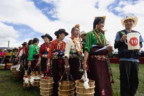 (SichuanMosaics)CHINA-SICHUAN-GARZE-RURAL FOLK EVENT (CN)