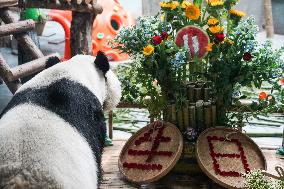 CHINA-QINGHAI-XINING-GIANT PANDAS-BIRTHDAY CELEBRATION (CN)