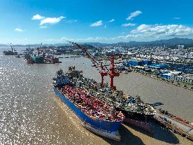 A Ship Repair Company in Zhoushan