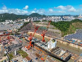 A Ship Repair Company in Zhoushan