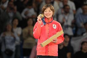 Paris 2024 - Judo - Women -48 kg - Natsumi Tsunoda Wins Gold
