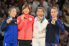 Paris 2024 - Judo - Women -48 kg - Podium