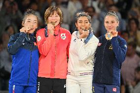 Paris 2024 - Judo - Women -48 kg - Podium