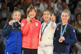 Paris 2024 - Judo - Women -48 kg - Podium