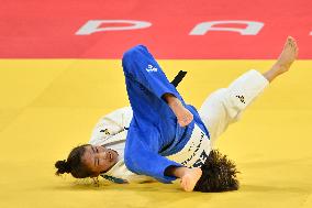 Paris 2024 - Judo - Women -48 kg - Tara Babulfath Wins Bronze