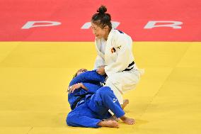 Paris 2024 - Judo - Women -48 kg - Tara Babulfath Wins Bronze