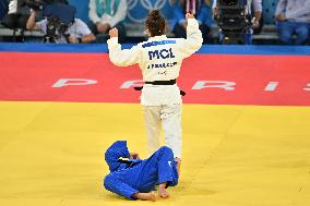 Paris 2024 - Judo - Women -48 kg - Tara Babulfath Wins Bronze