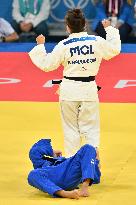 Paris 2024 - Judo - Women -48 kg - Tara Babulfath Wins Bronze