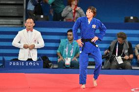 Paris 2024 - Judo - Women -48 kg - Tara Babulfath Wins Bronze