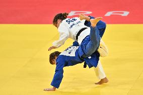 Paris 2024 - Judo - Women -48 kg - Tara Babulfath Wins Bronze