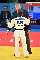 Paris 2024 - Judo - Women -48 kg - Tara Babulfath Wins Bronze