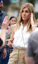 Jennifer Aniston On Set - NYC