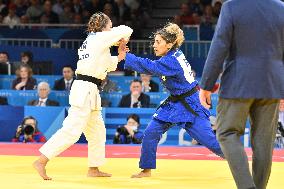 Paris 2024 - Judo - Women -48 kg - Shirine Boukli Wins Bronze
