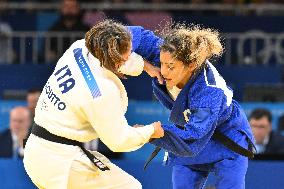 Paris 2024 - Judo - Women -48 kg - Shirine Boukli Wins Bronze
