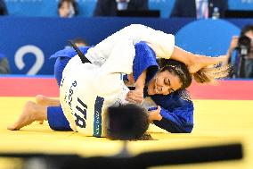 Paris 2024 - Judo - Women -48 kg - Shirine Boukli Wins Bronze