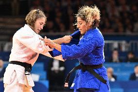 Paris 2024 - Judo - Women -48 kg - Shirine Boukli Wins Bronze