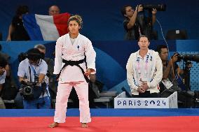 Paris 2024 - Judo - Women -48 kg - Shirine Boukli Wins Bronze