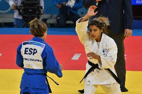 Paris 2024 - Judo - Women -48 kg - Shirine Boukli Wins Bronze