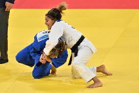 Paris 2024 - Judo - Women -48 kg - Shirine Boukli Wins Bronze
