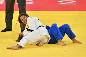 Paris 2024 - Judo - Women -48 kg - Shirine Boukli Wins Bronze
