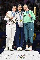 Paris 2024 - Women's Epee Individual - Podium