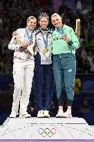 Paris 2024 - Women's Epee Individual - Podium