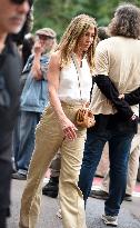 Jennifer Aniston On Set - NYC