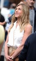 Jennifer Aniston On Set - NYC