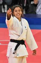 Paris 2024 - Judo - Women -48 kg - Shirine Boukli Wins Bronze