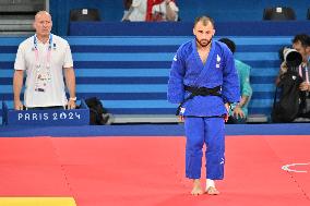 Paris 2024 - Judo - Men’s -60kg - Luka Mkheidze Wins Silver