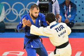 Paris 2024 - Judo - Men’s -60kg - Luka Mkheidze Wins Silver