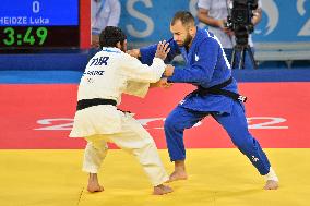 Paris 2024 - Judo - Men’s -60kg - Luka Mkheidze Wins Silver