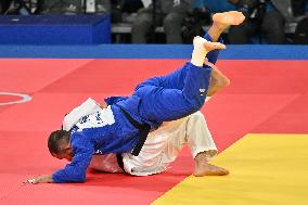 Paris 2024 - Judo - Men’s -60kg - Luka Mkheidze Wins Silver