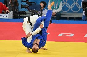 Paris 2024 - Judo - Men’s -60kg - Luka Mkheidze Wins Silver