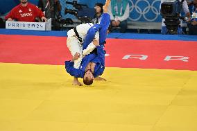 Paris 2024 - Judo - Men’s -60kg - Luka Mkheidze Wins Silver