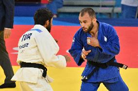 Paris 2024 - Judo - Men’s -60kg - Luka Mkheidze Wins Silver