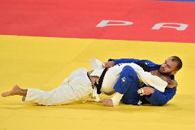 Paris 2024 - Judo - Men’s -60kg - Luka Mkheidze Wins Silver