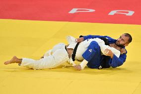 Paris 2024 - Judo - Men’s -60kg - Luka Mkheidze Wins Silver