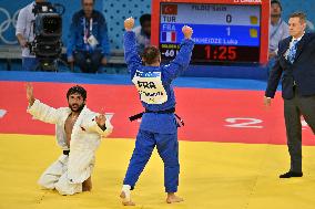 Paris 2024 - Judo - Men’s -60kg - Luka Mkheidze Wins Silver