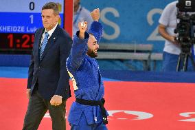 Paris 2024 - Judo - Men’s -60kg - Luka Mkheidze Wins Silver