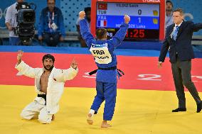 Paris 2024 - Judo - Men’s -60kg - Luka Mkheidze Wins Silver