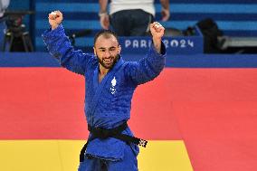 Paris 2024 - Judo - Men’s -60kg - Luka Mkheidze Wins Silver