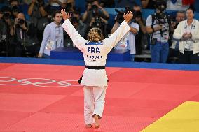 Paris 2024 - Judo - Women -48 kg - Shirine Boukli Wins Bronze
