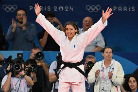 Paris 2024 - Judo - Women -48 kg - Shirine Boukli Wins Bronze